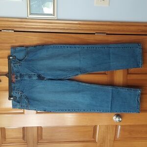 * Arizona Jean Co. Men's Relaxed Straight Leg Jeans, Size 40x31, Good Condition
